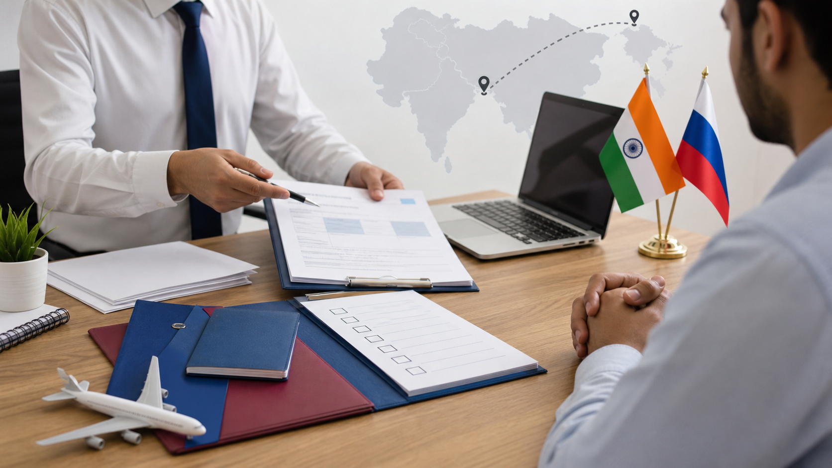 Visa Processing for Indian Workers Going to Russia - Russia Hiring India